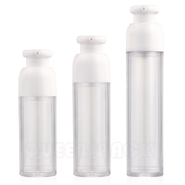 High-end Custom Plastic Airless Pump Bottle 8ML 10ML 15ML Airless Bottle Cosmetic 