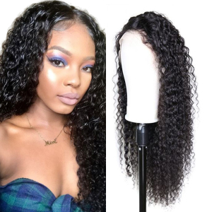 Vast Wholesale Cheap Price 10A Unprocessed Brazilian Virgin Hair 360 Lace Human Hair Wigs Kinky Curly Lace Front Wig with Baby 
