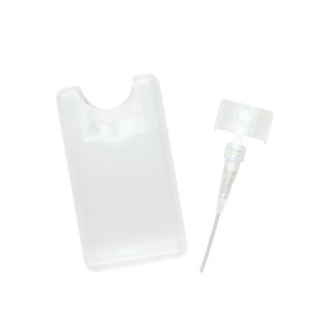 10ml Plastic PP Credit Card Pocket Perfume Bottle