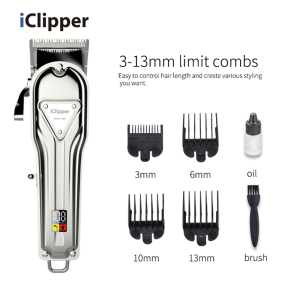 IClipper-K8S METAL HAIR CLIPPER STAINLESS STEEL BLADE 