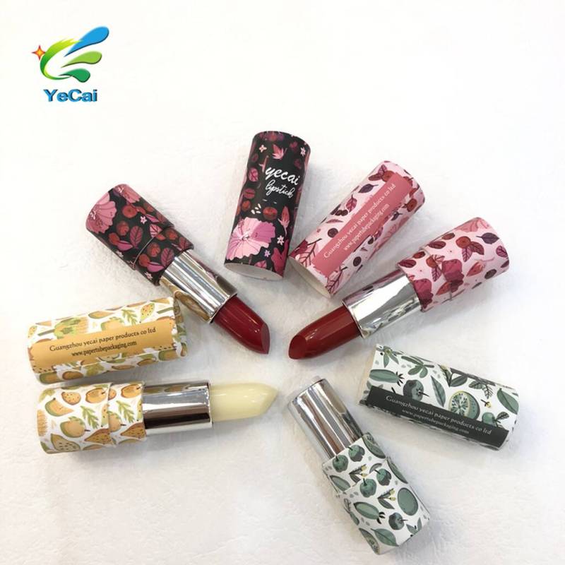 OEM ODM make-up packaging 3.5 g lipsticks empty paper tube supplier