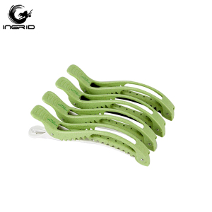 Ingrid Wheat Fiber Sectioning Clips Clamps Hairdressing Salon Hair Grip Crocodile Hairdressing Hair Style Barbers