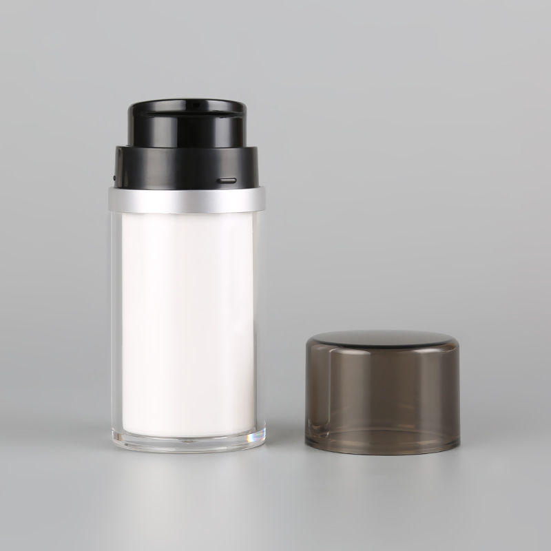 30ml 50ml 80ml Round acrylic airless bottle
