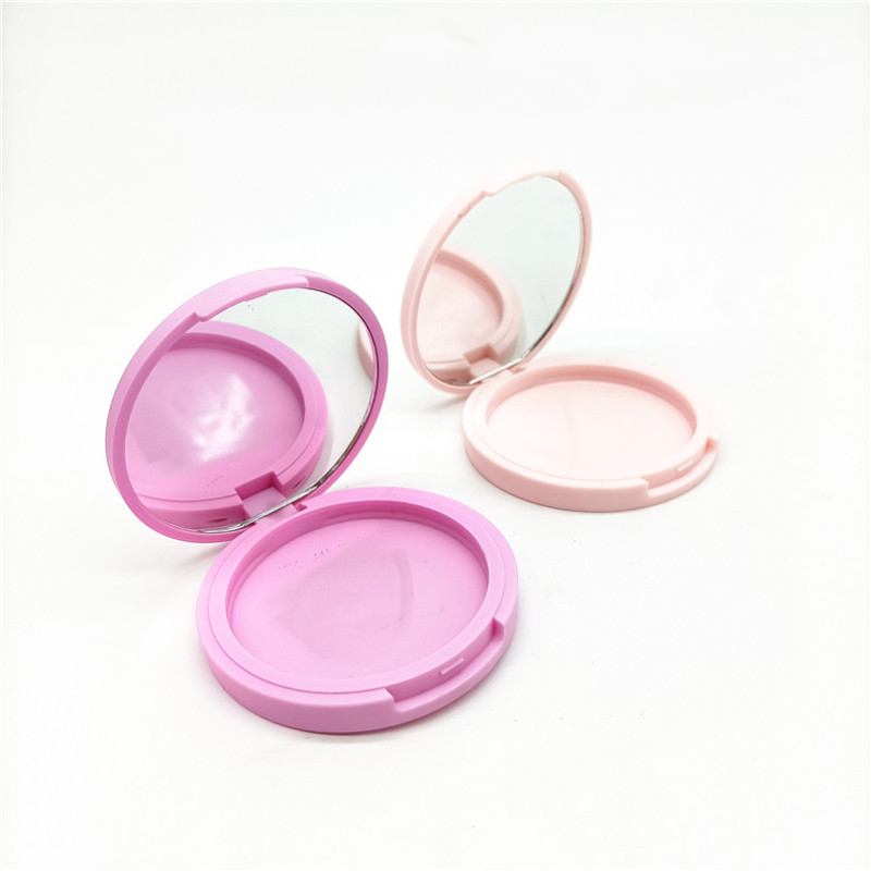 2020 new style custom Free Sample F098-1 empty cosmetic packaging empty foundation makeup compact powder case private label 