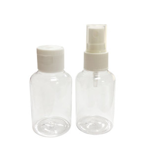 Wholesale Skin Care Packaging 50Ml Pet Plastic Hand Sanitizer Bottle 
