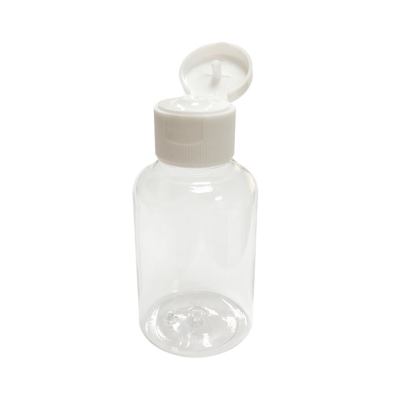 Wholesale Skin Care Packaging 50Ml Pet Plastic Hand Sanitizer Bottle 