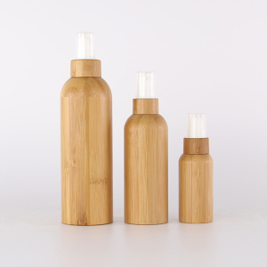 Bamboo bottle and jar
