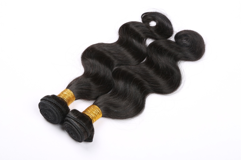 Virgin remy human hair weave TD-VIRGIN 100g per bundle Natural color