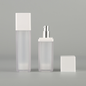 30ml 50ml Square acrylic airless bottle