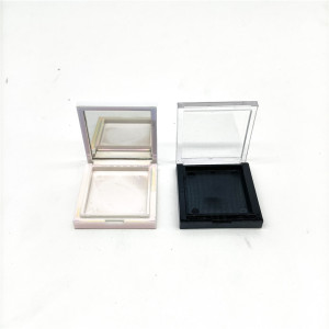 2020 new style custom Free Sample Y385 empty cosmetic packaging empty foundation makeup compact powder case private label 