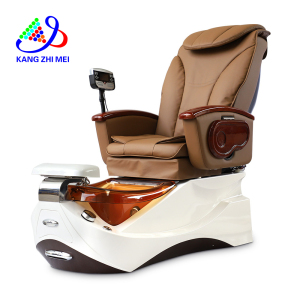 Kangmei Beauty Nail Salon Furniture Modern Luxury Pipeless Whirlpool Jet Human Touch Massage Foot Spa Pedicure Chair 