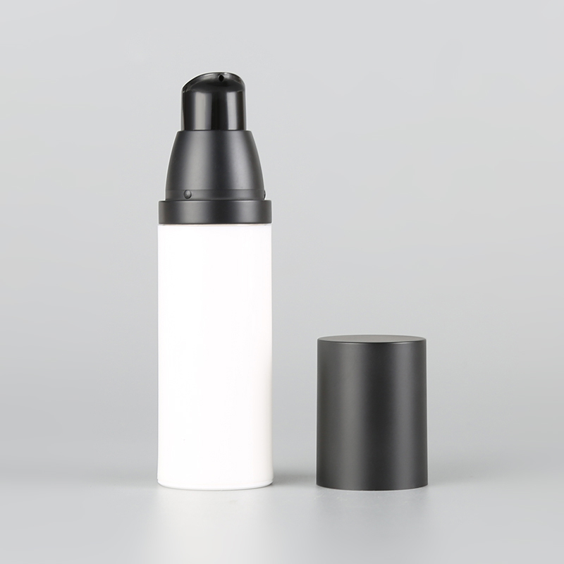 PP round shape airless lotion bottle