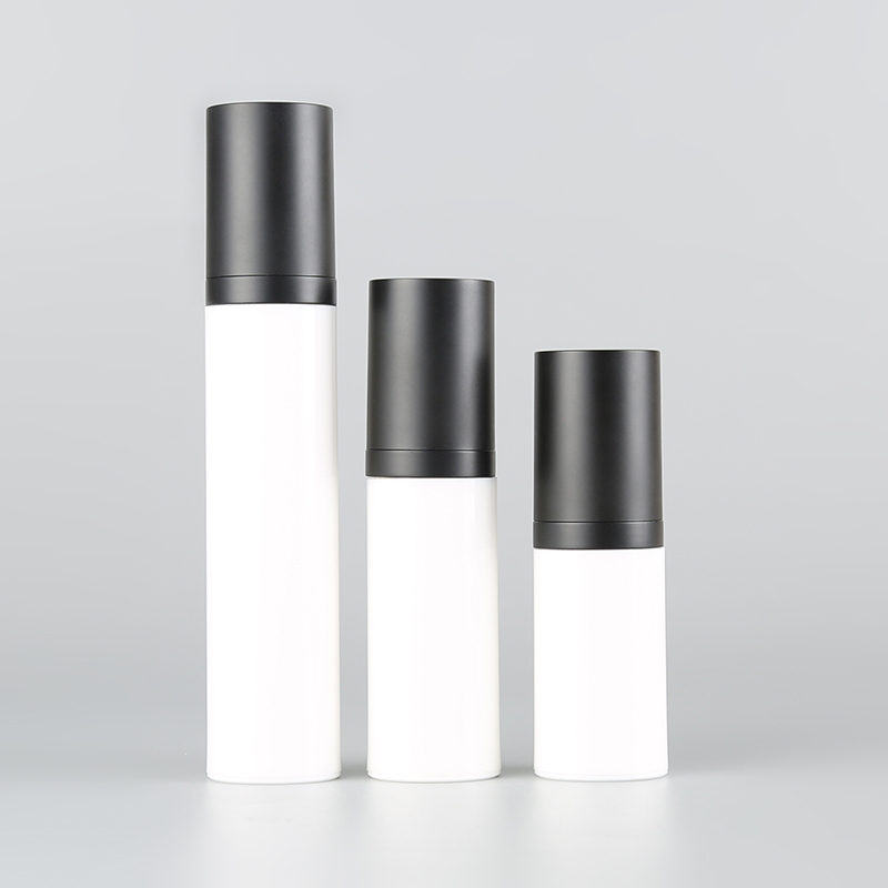 PP round shape airless lotion bottle