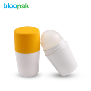 50/75mL PP Empty Travel Size Roll On Bottles For Deodorant Refillable Container DIY Plastic Roller Bottle for Essential Oil