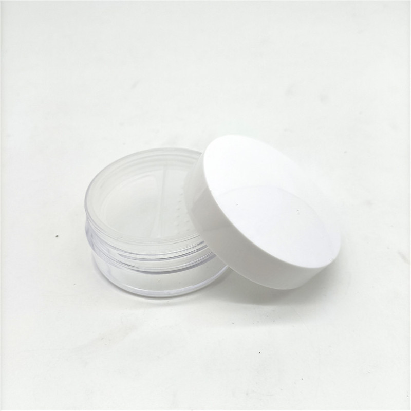 2020 new style custom Free Sample F115 empty cosmetic packaging empty foundation makeup compact powder case private label 