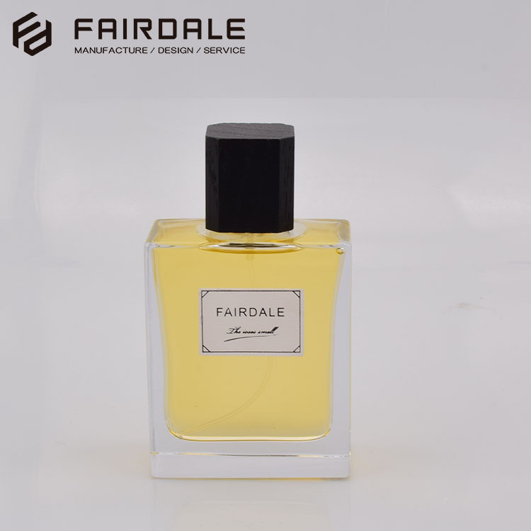 High-end100ML Square heavy bottom perfume bottle