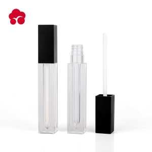 New style square lipgloss tube/lipstick tube plastic shell Package customization