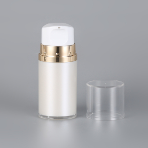 Acrylic double wall airless bottle
