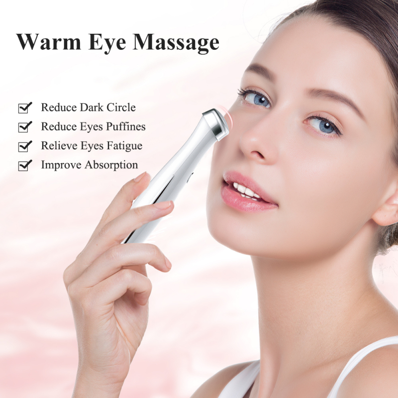 TOUCHBeauty Eye Cream Booster Eye Massager for Dark Circles and Anti-aging