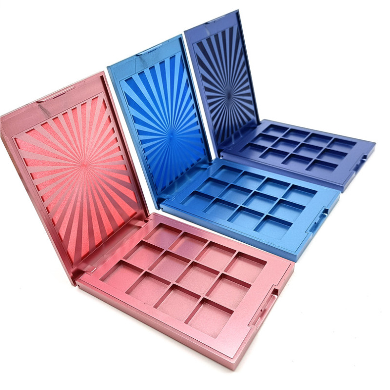 2020 new style custom Free Sample Y383 empty cosmetic packaging empty foundation makeup compact powder case private label 