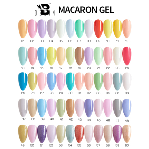 BOZLIN 3 step color gel uv gel polish good quality macaron gel