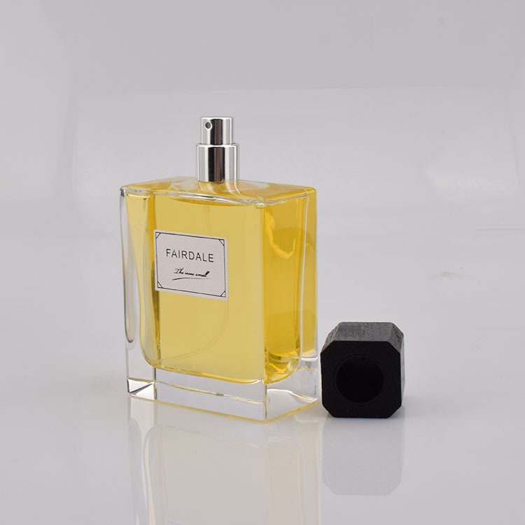 High-end100ML Square heavy bottom perfume bottle