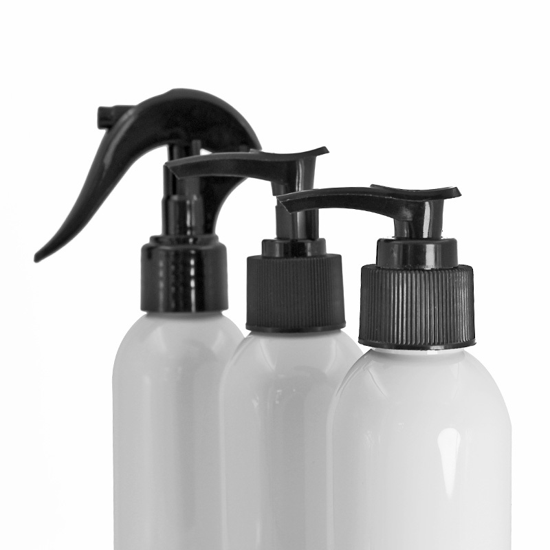 fine mist spray tigger pump with white bottle