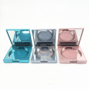 2020 new style custom Free Sample Y393 empty cosmetic packaging empty foundation makeup compact powder case private label 
