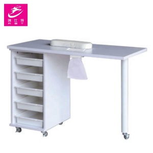 Newest Beauty Salon Furniture Desk Wooden Nail Manicure Table SP-7015