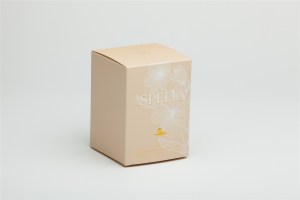 Custom Design  Perfume  Box with Gold Foil