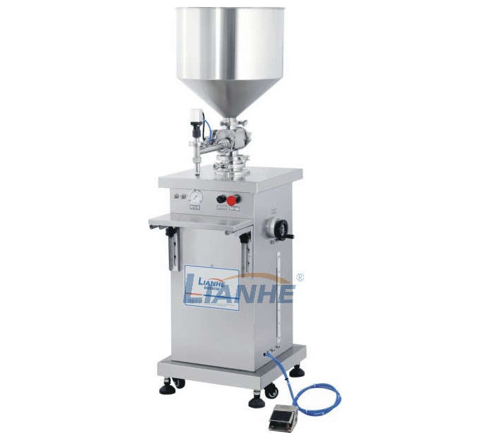 Semi Automatic Filling Machine for Cream Liquid Lotion Sauce Filler 