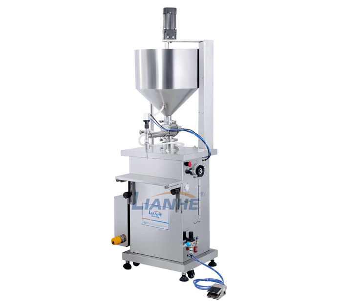 Semi Automatic Filling Machine for Cream Liquid Lotion Sauce Filler 