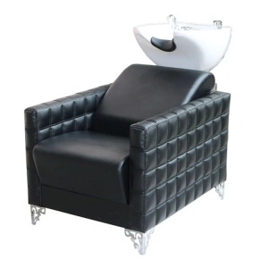 hair chair salon furniture bed black washing chairs salon shampoo chair with basin wholesale 