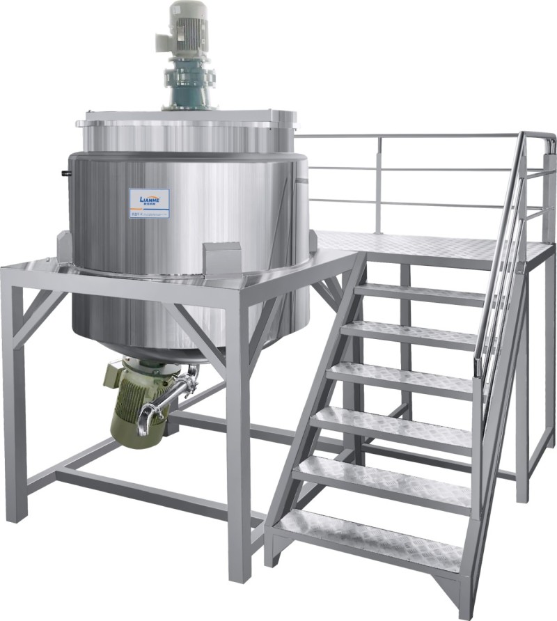 Stainless Steel Liquid Soap Mixer Water Wash Hand Sanitizer Production Equipment Liquid Soap Making Machine