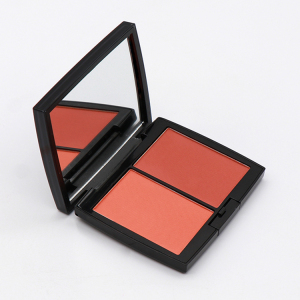 Hot Selling Soft Touch Texture Blusher Custom Logo Private Label 2 Colors Makeup Blush Palette