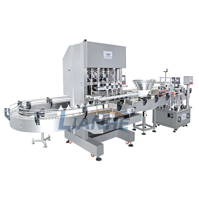Lianhe Filling Machine Packing and Filling machine for Liquid Chemical Product Cosmetic 