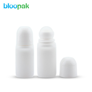 most popular 120ml white deodorant roll on bottle empty deodorants plastic bottles with roll on top wholesale