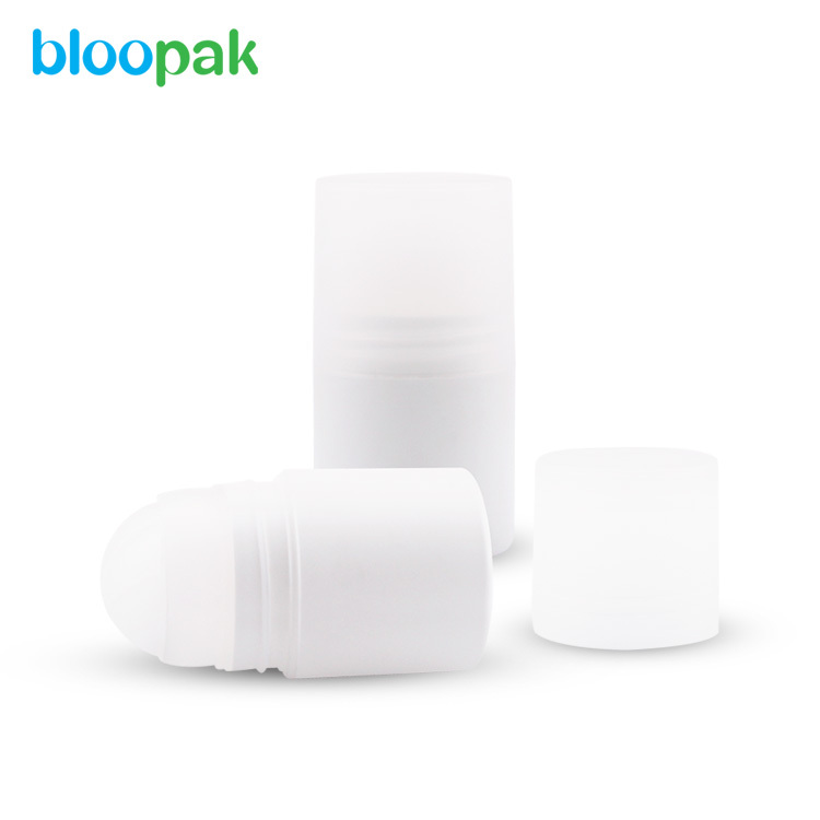 refillable plastic roll on deodorant empty bottle for cosmetic