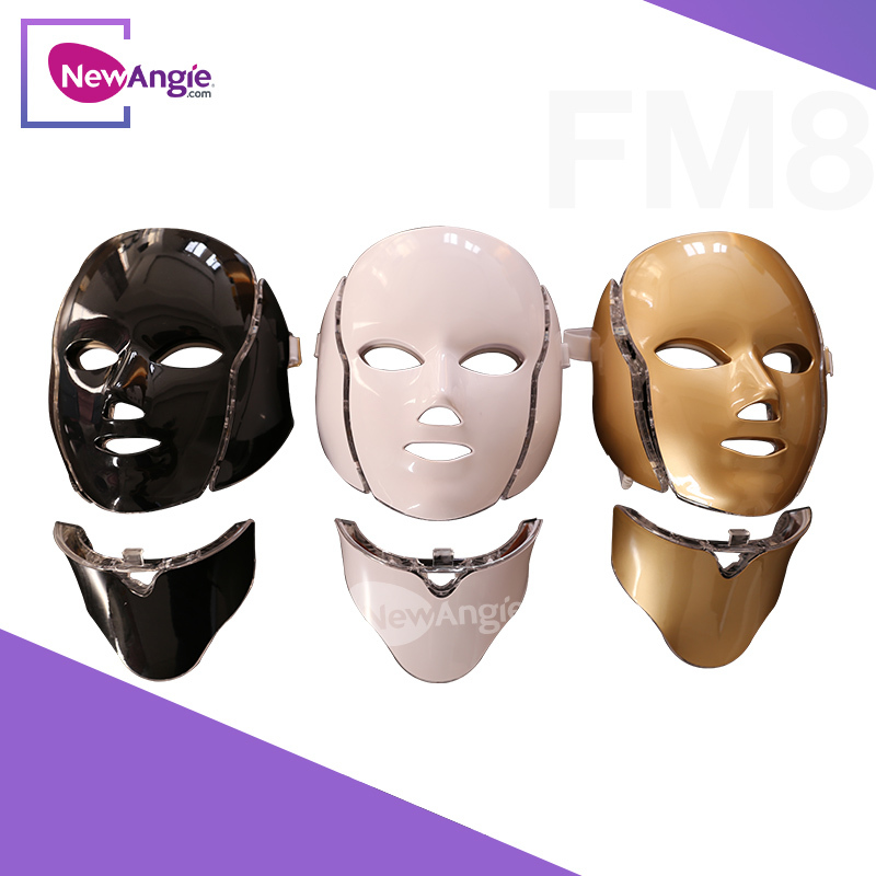 Face beauty machine face mask 7 colors skin rejuvenation led beauty light mask 