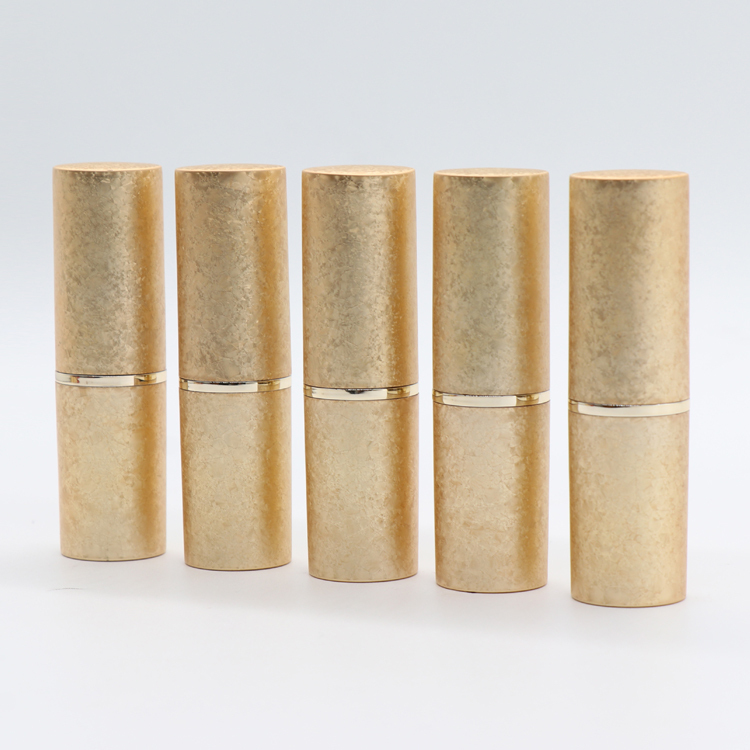 Private Label Wholesale Waterproof Long Lasting Cosmetics Customized Gold Tube Matte Lipstick