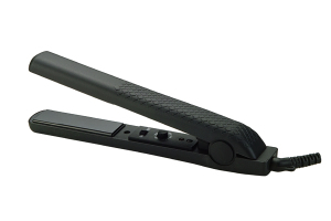 Hair straighener with LED light 