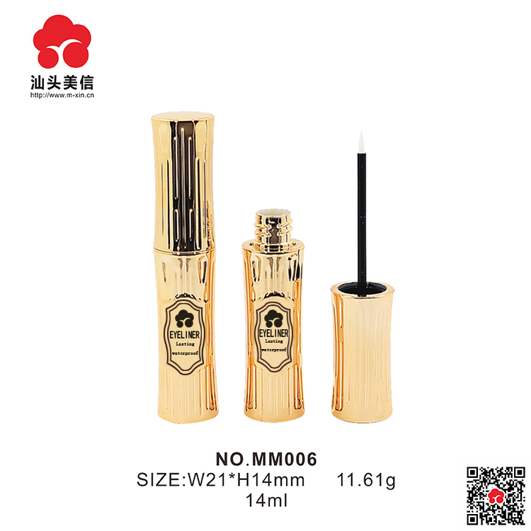 Wholesale 14ML New Products on China Plastic Eyeliner/Eyeliner Pencil Tube Cosmetic Tube Packaging
