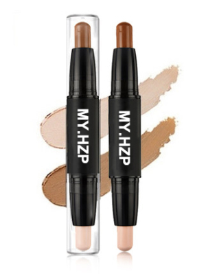 Bronzer & Highlighter Contour Stick For Makeup 