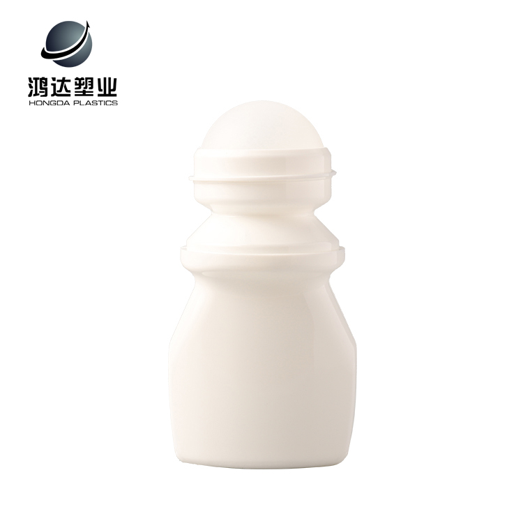 P1025 50ml plastic empty deodorant roll on bottle