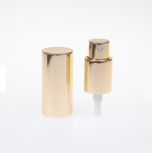 Aluminium Metal Type accessories perfume bottle cap with pump collar