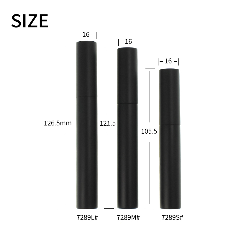 jinze round shape lip gloss tube eyeliner container mascara packaging 