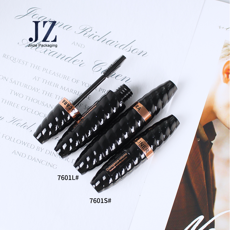 jinze round shape thread design mascara tube eyeliner container set 12/20ml 