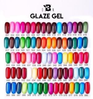 BOZLIN 80 colors glaze gel popular in 2020 colorfol uv gel nail polish 