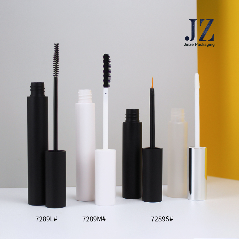 jinze round shape lip gloss tube eyeliner container mascara packaging 