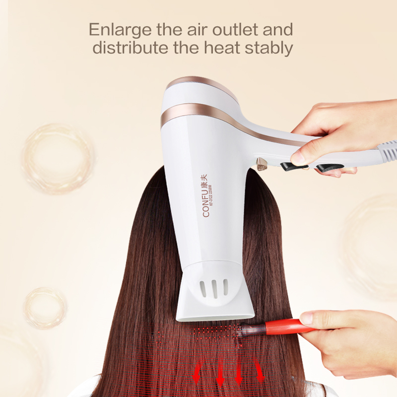 Fashional DC Motor Household Hair Drier Manufacture With Cool Shot Function